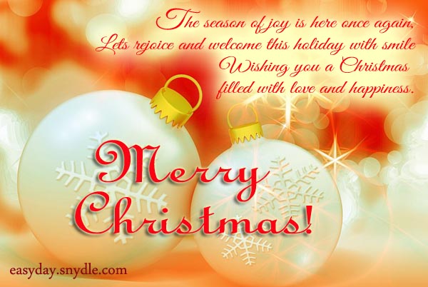 Christmas wishes Messages and Christmas Quotes | Easyday