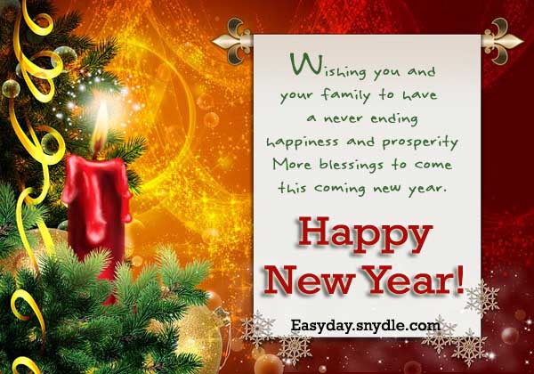 Happy New Year Wishes and Greetings - Easyday