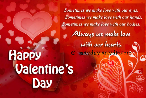 valentine day images with message