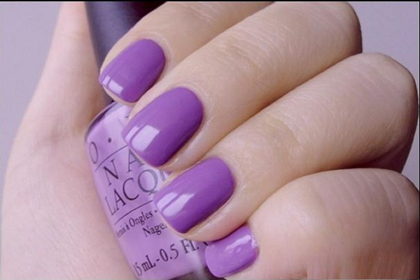 40. Purple Nail Designs