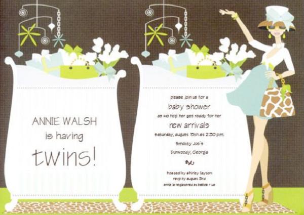 Diy Baby Shower Invitations Twins Twin-baby-shower-invitations