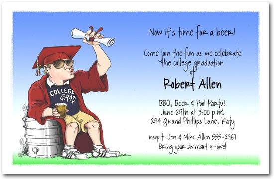 Funny graduation invites Easyday