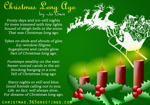 Famous Christmas Poems - Easyday