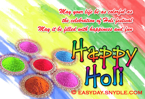 Holi Wishes Messages And Holi Sms Easyday