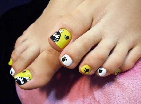 Cute Toe Nail Designs on Pinterest - wide 2