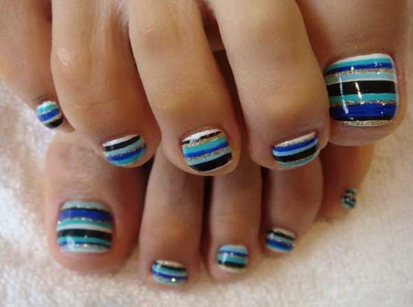 Geometric toe nail designs - wide 1