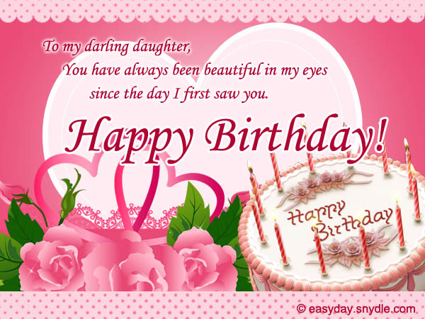 Birthday Wishes for Daughter: Quotes and Messages â€“ WishesMessages ...