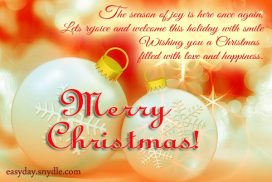 Top Merry Christmas Wishes and Messages – Easyday