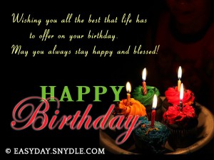 Birthday Wishes Messages and Greetings – Easyday