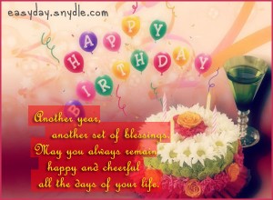 Birthday Wishes Messages and Greetings – Easyday