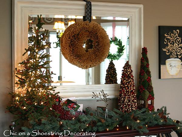 rustic christmas decorations