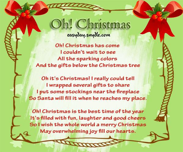 christmas poems for cards