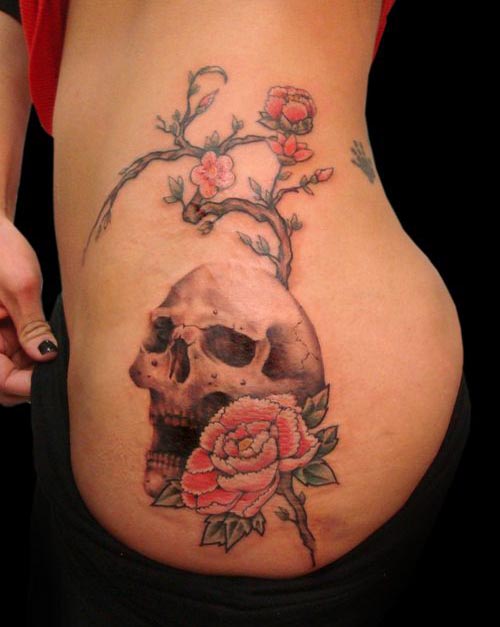 skull-and-rose-tattoo