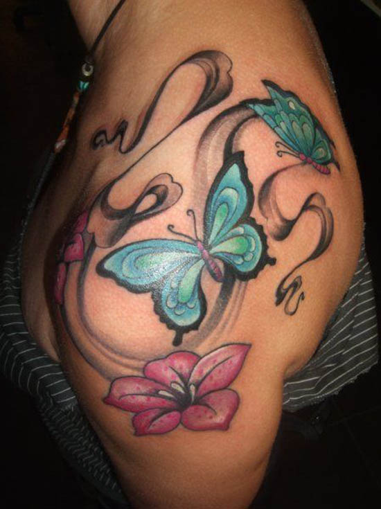 Mystical Butterfly Tattoos