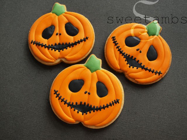 Monster Pumpkin Cookies