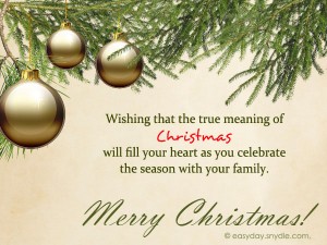 Free Merry Christmas Cards And Printable Christmas Cards – Easyday