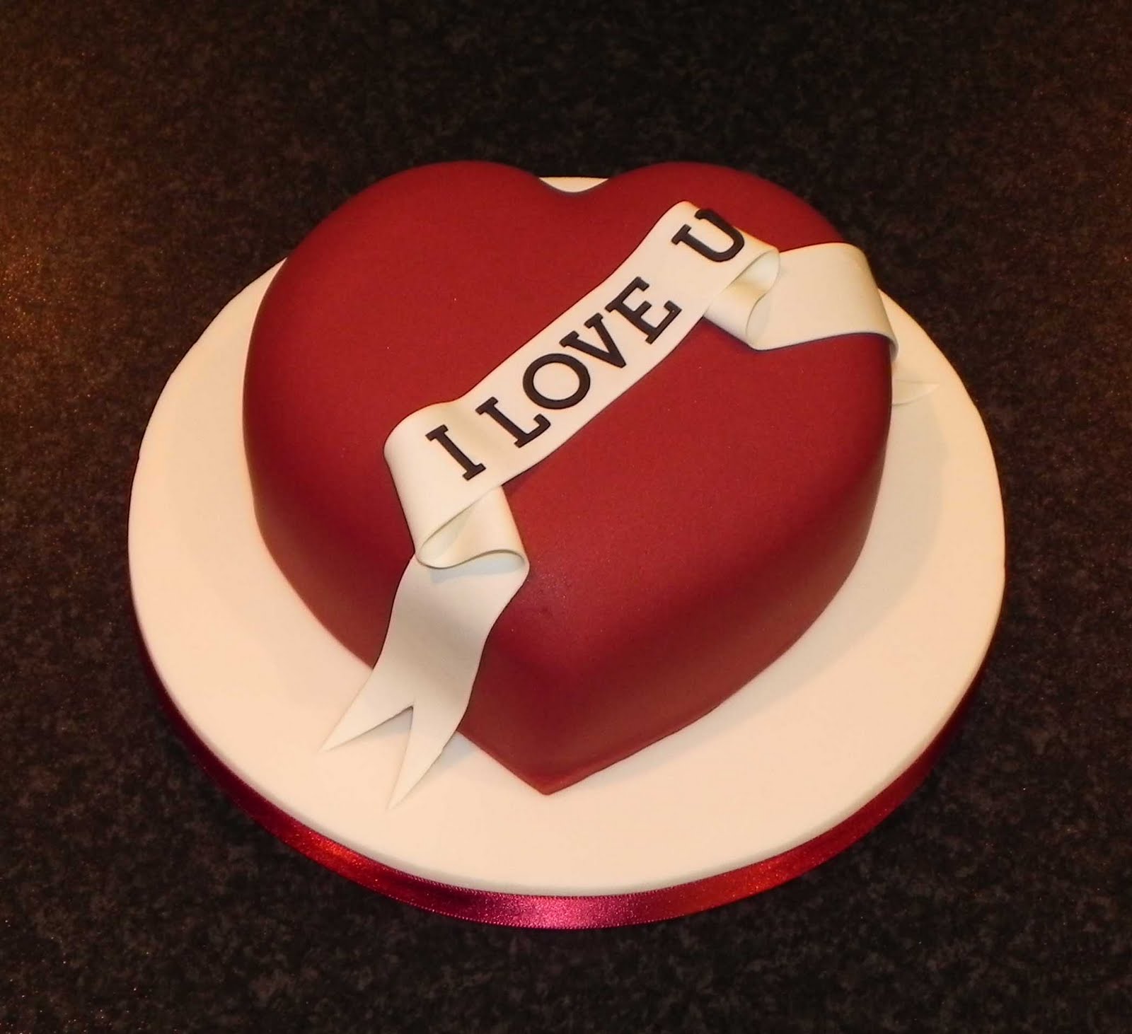 I love you cake