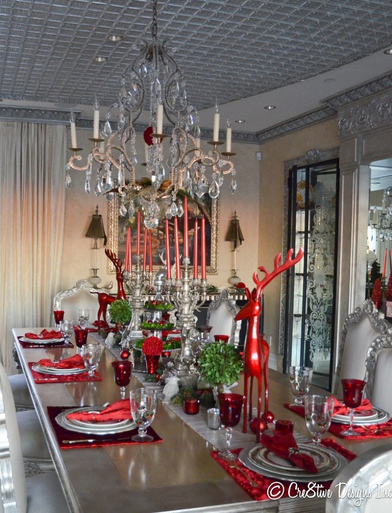 40 Christmas Table Decors Ideas To Inspire Your Pinterest Followers ...