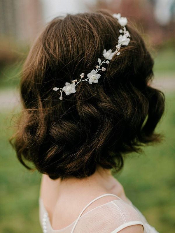 Most Beautiful Wedding Hairstyle Ideas For Short Hair Easyday Most Beautiful Wedding Hairstyle Ideas For Short Hair Easyday